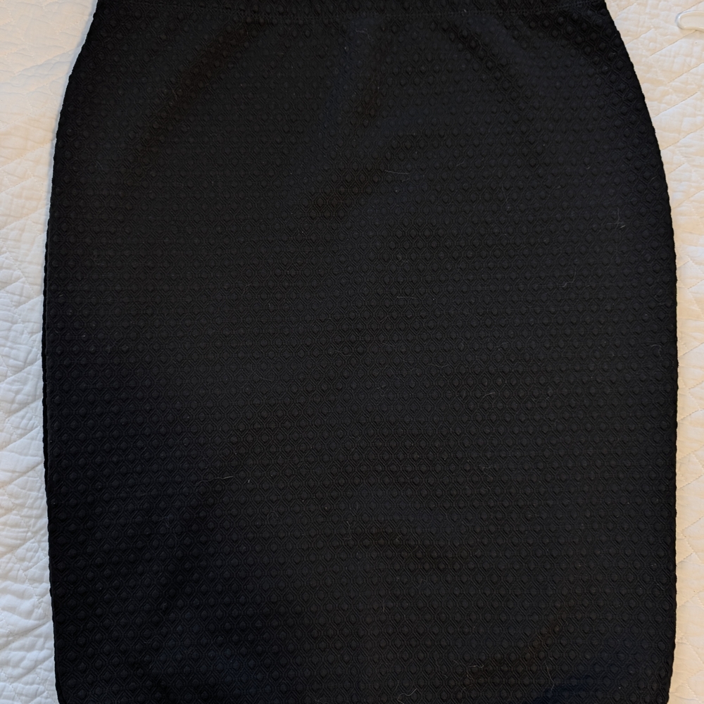 Max Studio Elegant Black Pencil Skirt